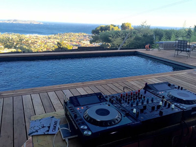 Dj Hedi piscine